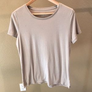 Sonoma tan short sleeve crew neck t-shirt